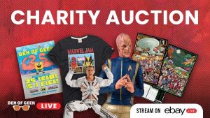 Den of Geek Hosts Charity Auction at SDCC Featuring Epic Products from Mattel, RSVLTS, Homage, Star Trek and More Surprises!