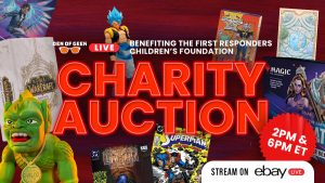 Den of Geek Hosts Double-Feature Charity Auction with Trading Cards, Comics, and More