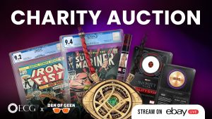 Tonight: Join Our Live Charity Auction Featuring Rare Marvel Collectibles