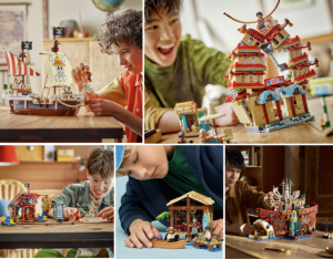 Netflix and Tomorrow Studios Reveal One Piece Lego Sets