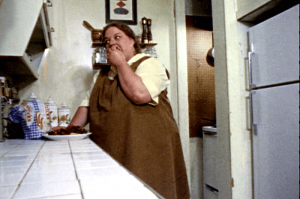 Criminally Insane (1975), Crazy Fat Ethel Lives Up to Her Name