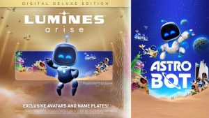 Astro Bot Revealed For  Lumines Arise Digital Deluxe Edition